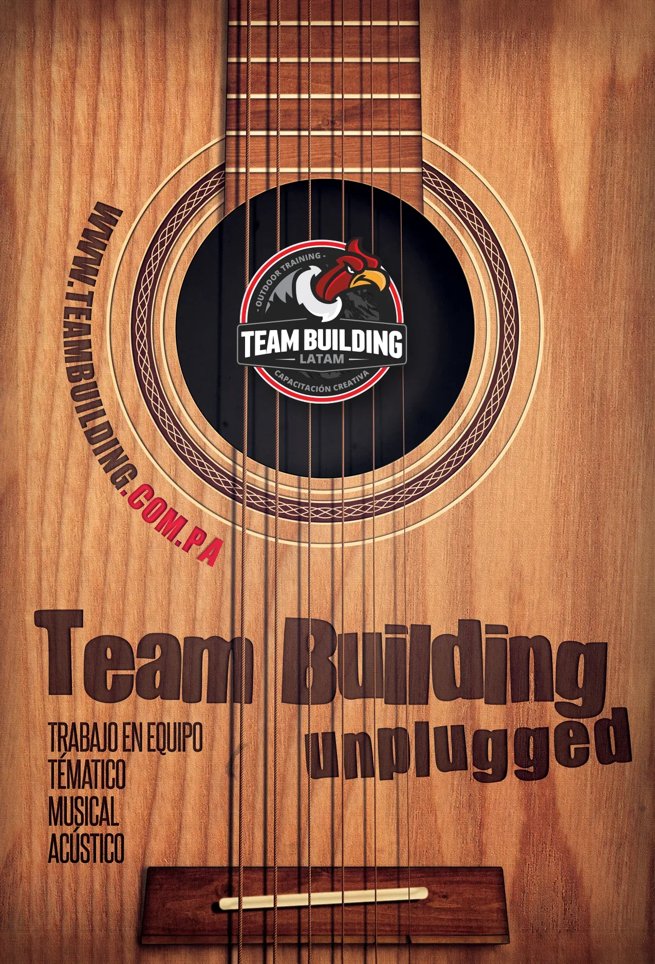 Afiche de Team Building Unplugged